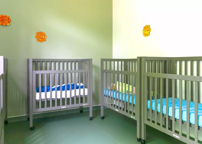 espace dortoir et sieste