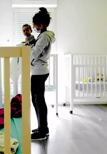 micro-crèche le Patio dans le quartier de la Joliette - Marseille