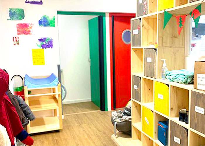 accueil par une équipe de professionnelles de la petite enfance