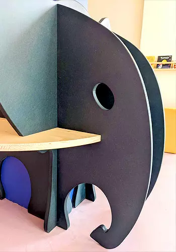 espace conçu pour les tout-petits