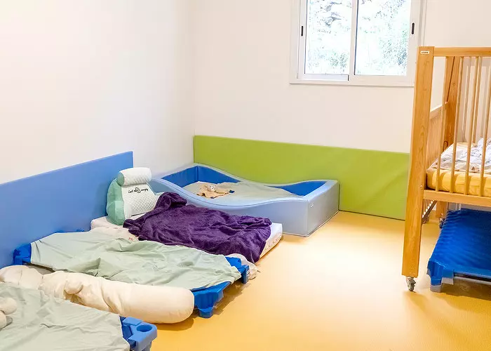 espace sieste petits enfants