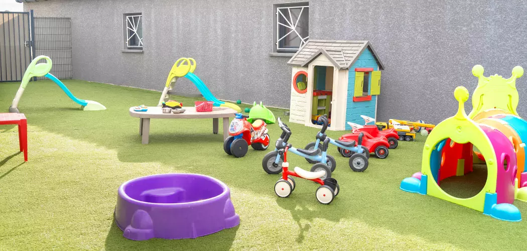 espace extérieur de la crèche