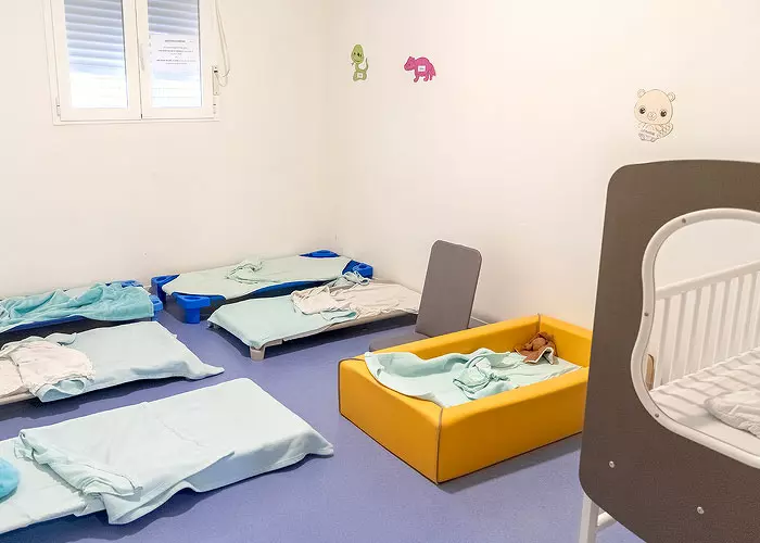 espace sieste petits enfants