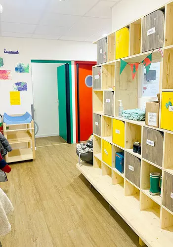 accueil par une équipe de professionnelles de la petite enfance