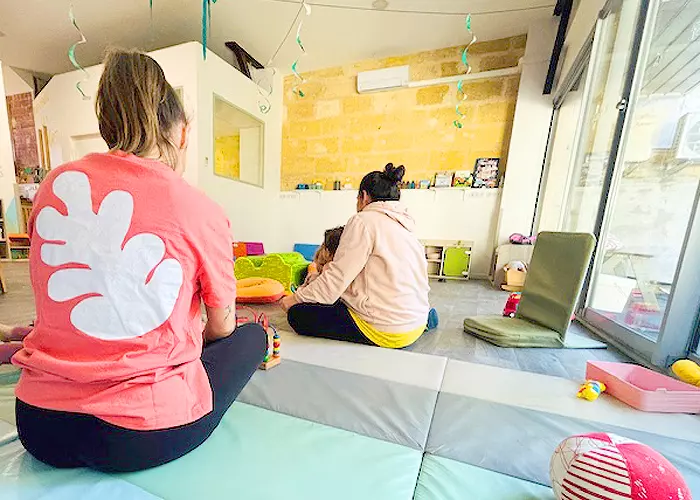 équipe de professionnelles de la petite enfance