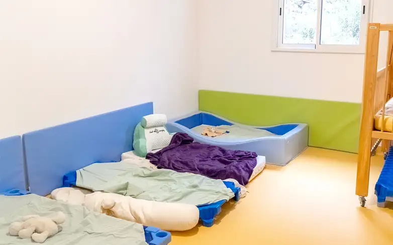 espace sieste petits enfants