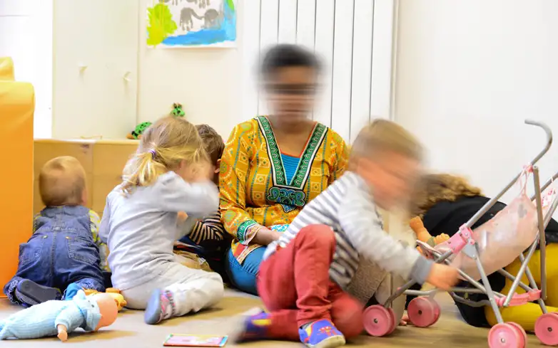 une crèche privée à l'accueil familial