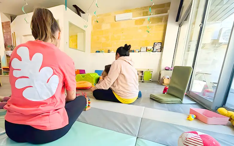 équipe de professionnelles de la petite enfance