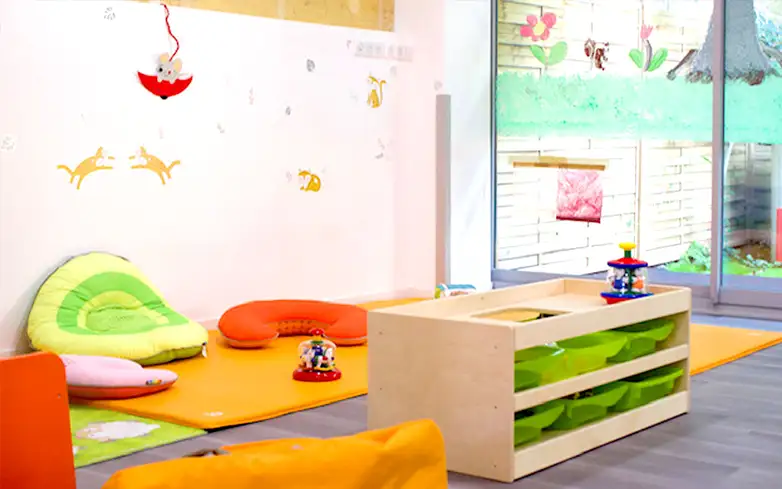 espace de jeux adapté aux différents âges