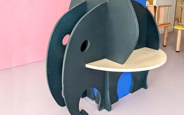 espace conçu pour les tout-petits