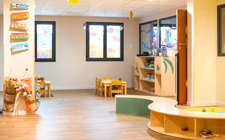 grand espace de vie et de jeux